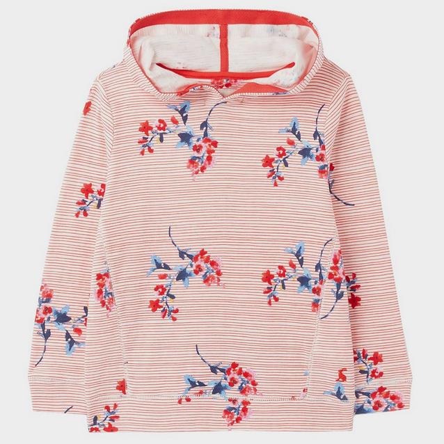 Assorted Joules Childs Marlston Hoody Floral Stripe image 1