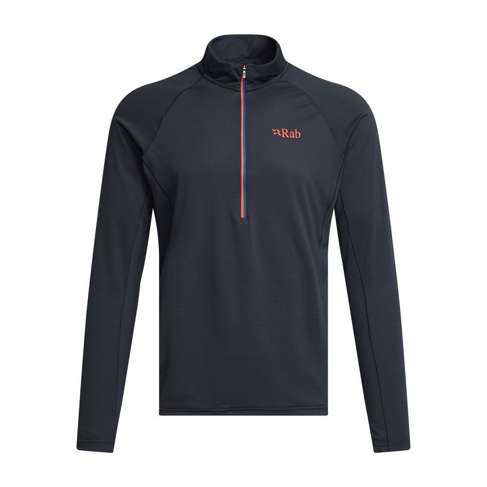 Rab cinchable men s pulse long sleeve zip