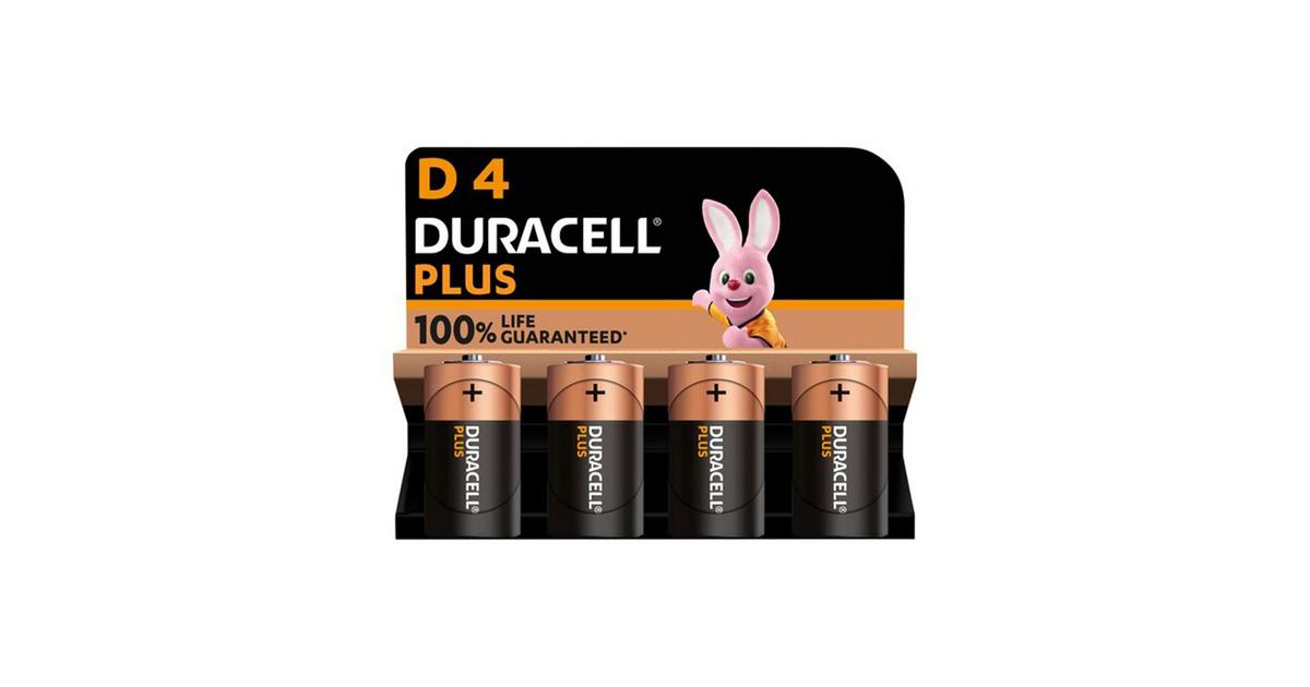 Duracell Plus 100% AA Alkaline Batteries