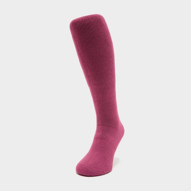 Pink Heat Holders Lite Long Socks Raspberry image 1