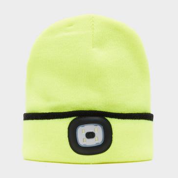 Yellow Platinum Vision LED Beanie Hat Yellow