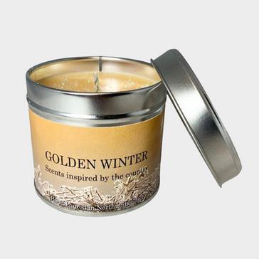 Multi Platinum Scented Candle Golden Winter