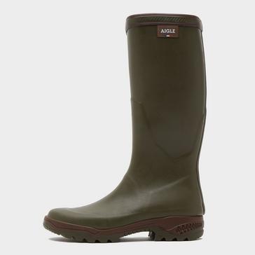 Green Aigle Men's Parcours 2 Wellington Boots Khaki