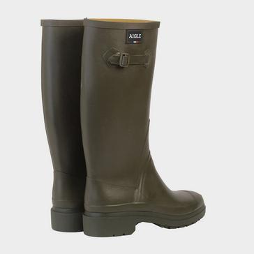 Brown|Khaki Aigle Men’s Cessac Wellington Boots