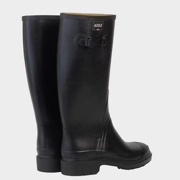 Black Aigle Womens Cessac Wellington Boots Noir