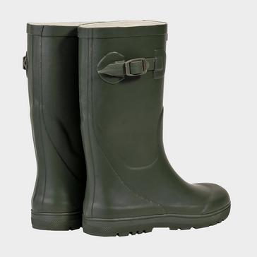 Green Aigle Childs Woody Pop Wellington Boots Kaki