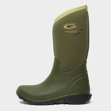Green Grubs Ladies Tideline 4.0 Boots Olive Green
