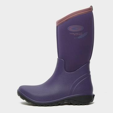 Purple GRUBS BOOTS LTD Ladies Tideline 4.0 Boots Plum