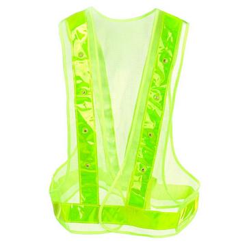 Yellow Horze High Visibility Vest With LED Yellow
