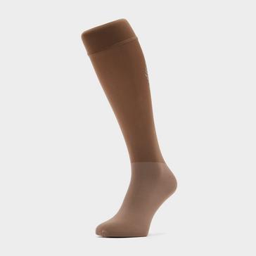 Brown HV Polo Favouritas Winter Socks Dark Taupe