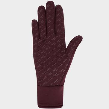 Burgundy HV Polo Winter Gloves Dark Berry