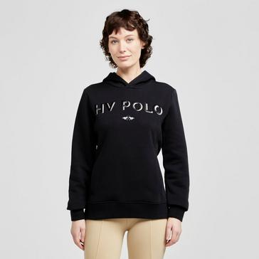 Black HV Polo Womens Claudette Hoodie Black