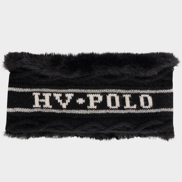 Black HV Polo Knitted Headband Black image 1