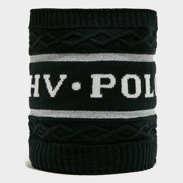 Black HV Polo Loop Scarf Black