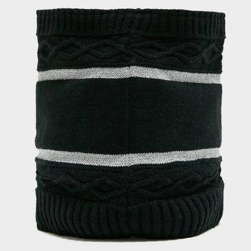 Black HV Polo Loop Scarf Black