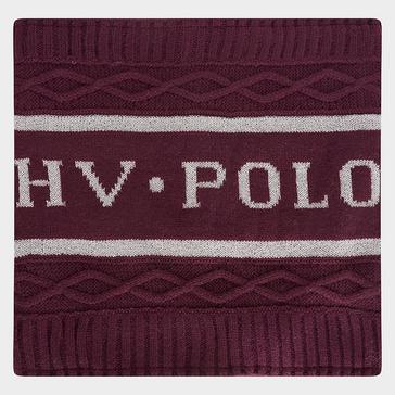 Burgundy HV Polo Loop Scarf Dark Berry