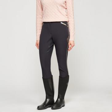 Black HV Polo Womens Cecile Breeches Black