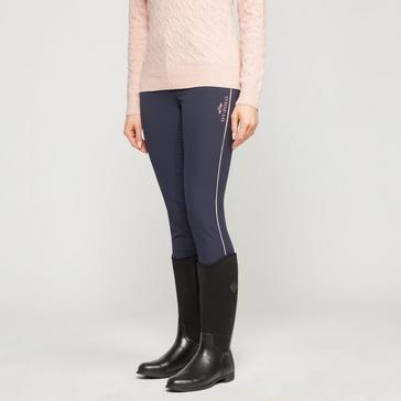 Blue HV Polo Ladies Cecile Breeches Navy