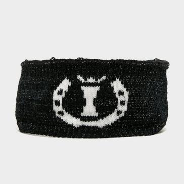 Black Imperial Riding Dusty Star Velvet Headband Black