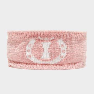 Pink Imperial Riding Womens Dusty Star Velvet Headband Classy Pink