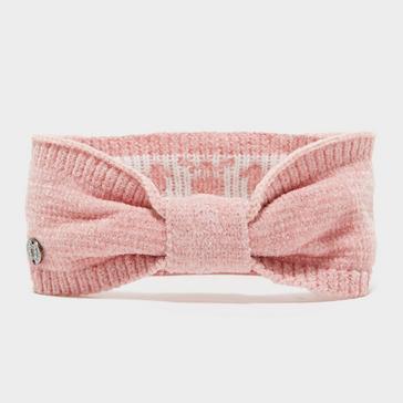 Pink Imperial Riding Womens Dusty Star Velvet Headband Classy Pink