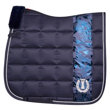 Blue Imperial Riding Ambient Hide & Ride Dressage Saddle Pad Navy