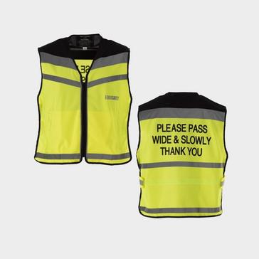 Yellow Equisafety Please Pass Wide & Slow Air Waistcoat Yellow