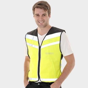 Yellow Equisafety Horse in Training Air Waistcoat Yellow