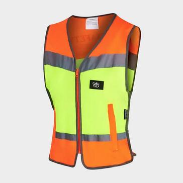 Multi Equisafety Charlotte Dujardin Multi-Coloured Waistcoat Yellow/Orange