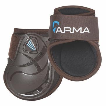 Brown Arma Carbon Fetlock Boots Brown