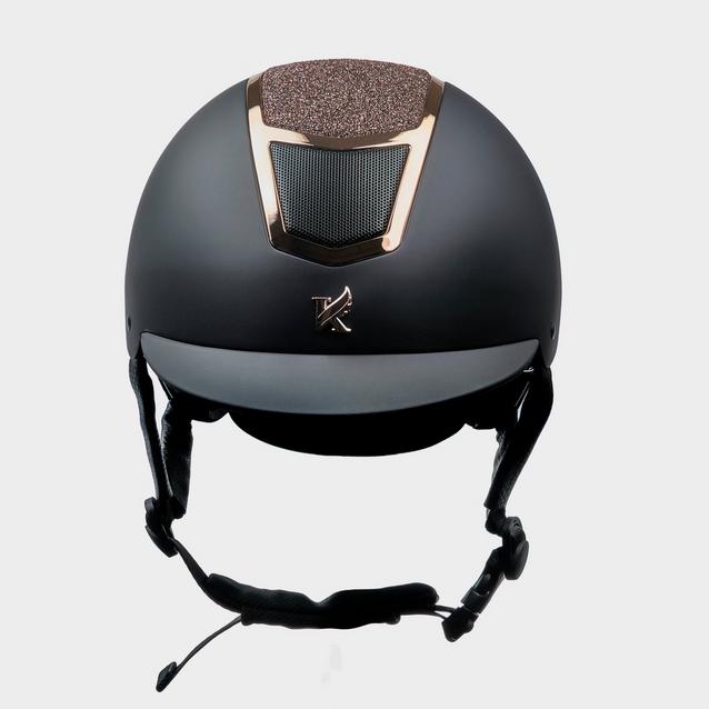 Karben Valentina Riding Hat Black/Rose Gold Naylors