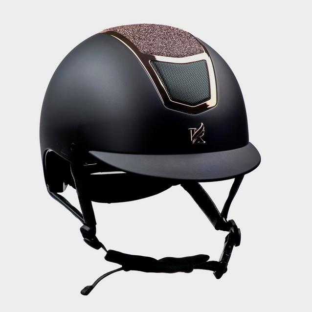 Karben Valentina Riding Hat Black/Rose Gold Naylors
