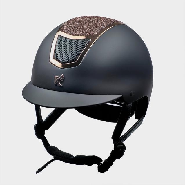 Karben Valentina Riding Hat Black/Rose Gold Naylors