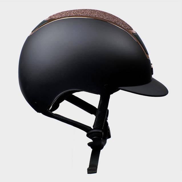 Karben Valentina Riding Hat Black/Rose Gold Naylors