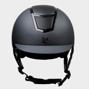 Black Karben Avena Riding Hat Black