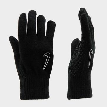 Black Nike Kids’ Knitted Tech Grip Gloves