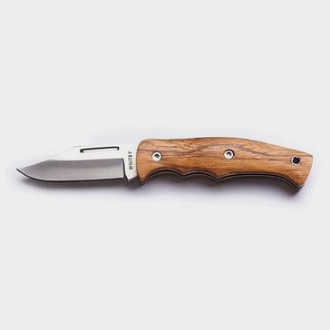 BROWN WHITBY SlipJoint Knife w/ Clip Point Blade (2.5