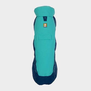 Blue Ruffwear Vert Waterproof Insulated Dog Jacket Teal