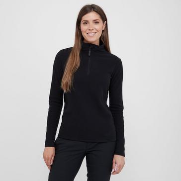 Black Peter Storm Womens Bracken Half Zip Fleece Black