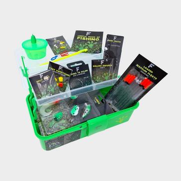 Green FLADEN Junior Loaded Tackle Box