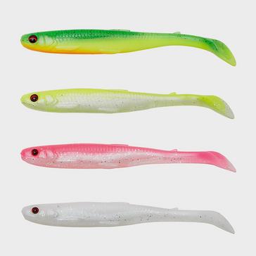 Multi SavageGear Slender Shad Dark Water Mix