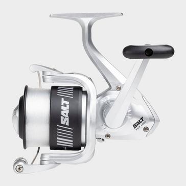 Silver Shakespeare Pre-Spooled Salt Spin 60FD Reel