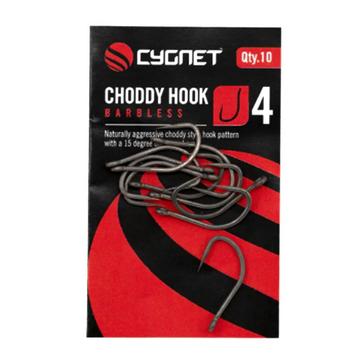 Grey CYGNET Sniper Choddy Barbless Hook Size 4