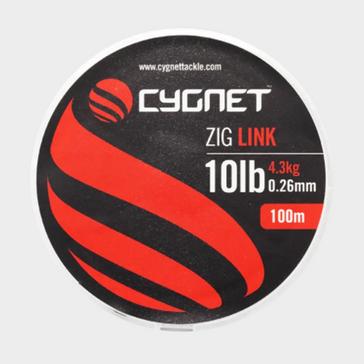 Black CYGNET Sniper Zig Link 12lb 5.44kg 0.29mm 100m