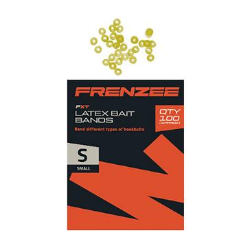 yellow Frenzee FXT Latex Bait Bands Small
