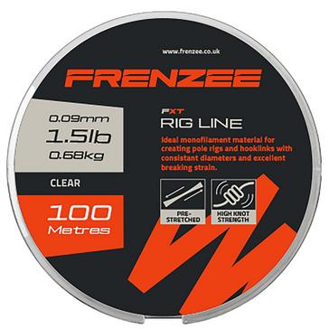 Clear Frenzee FXT Rig Line 0.09mm 0.68kg 1.5lb