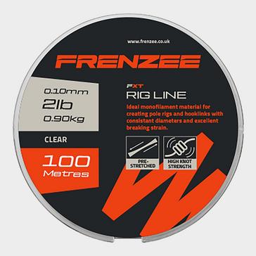 Clear Frenzee FXT Rig Line 0.10mm 0.90kg 2lb