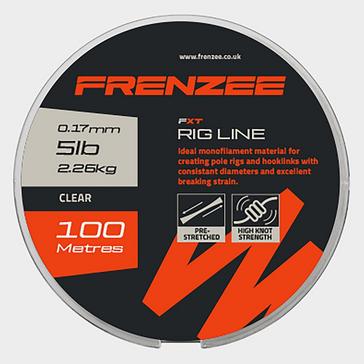 Black Frenzee FXT Rig Line 0.17mm 2.26kg 5lb