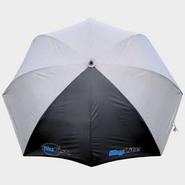 White NUFISH Sky-Lite Brolly