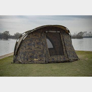 Green SOLAR TACKLE Undercover Camo Twin Rib 1 Man Bivvy